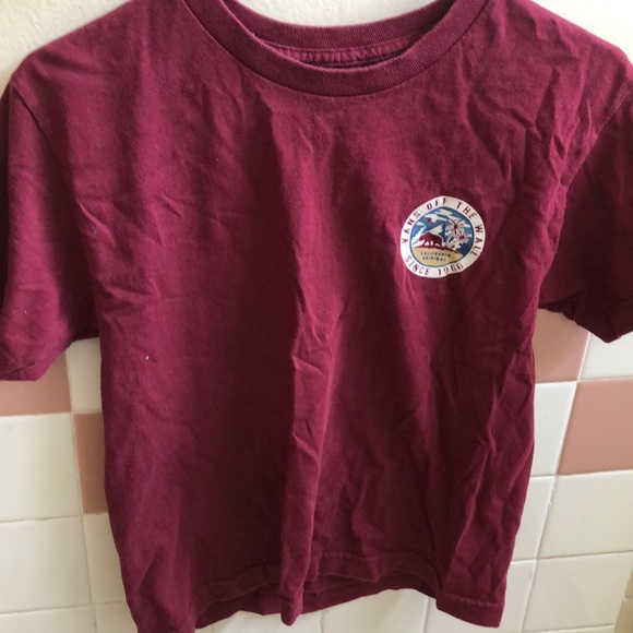Vans burgundy tee - Picture 2 of 2